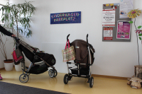 Kinderwagenparkplatz